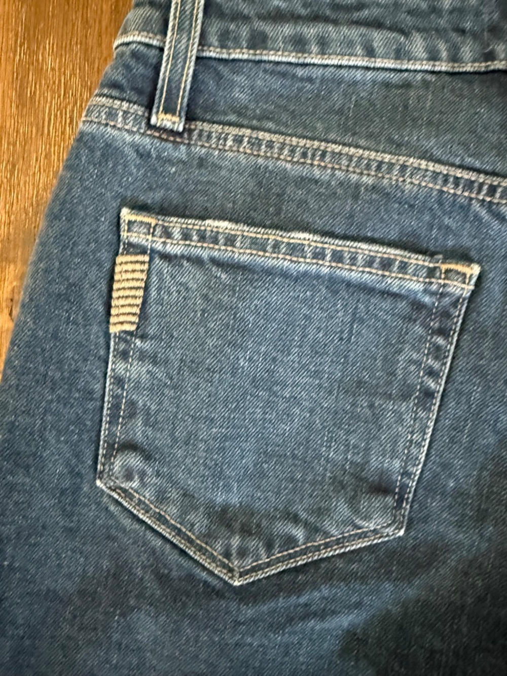 PAIGE Leenah Ankle High Rise Trouser Leg Jeans Raw Hem Gracie Lou NWT 25 - Picture 12 of 16
